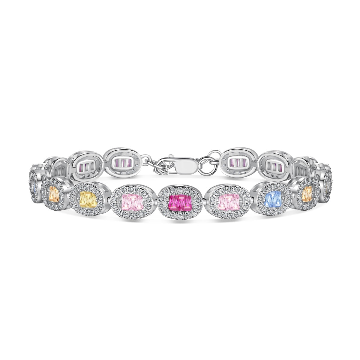[Luxery Jewelry]Exquisite Ornate Emerald Cut Daily Bracelet