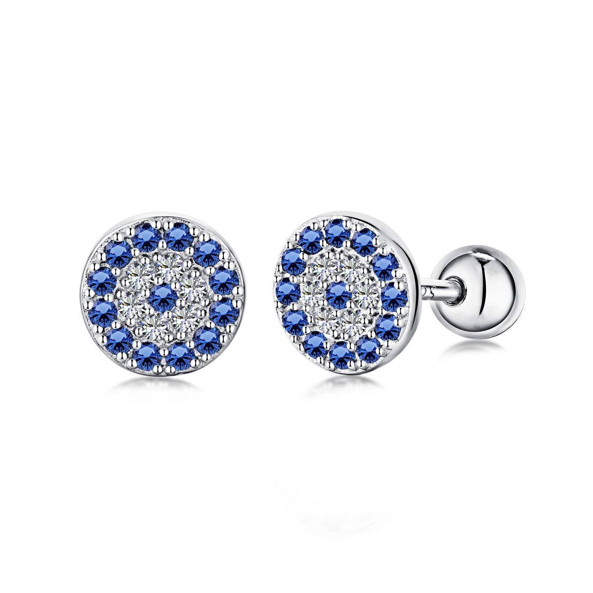 [Luxery Jewelry]Devil's Eye Ear Bone Nail Earrings