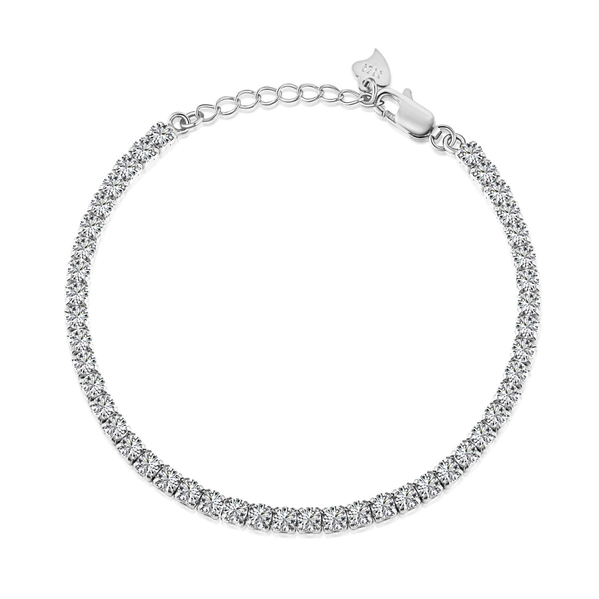 [Luxery Jewelry]Sparkling Round Cut Daily Bracelet