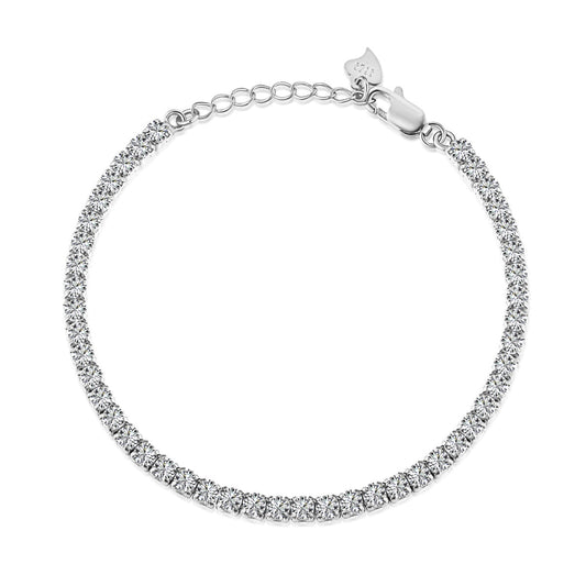 [Luxery Jewelry]Sparkling Round Cut Daily Bracelet