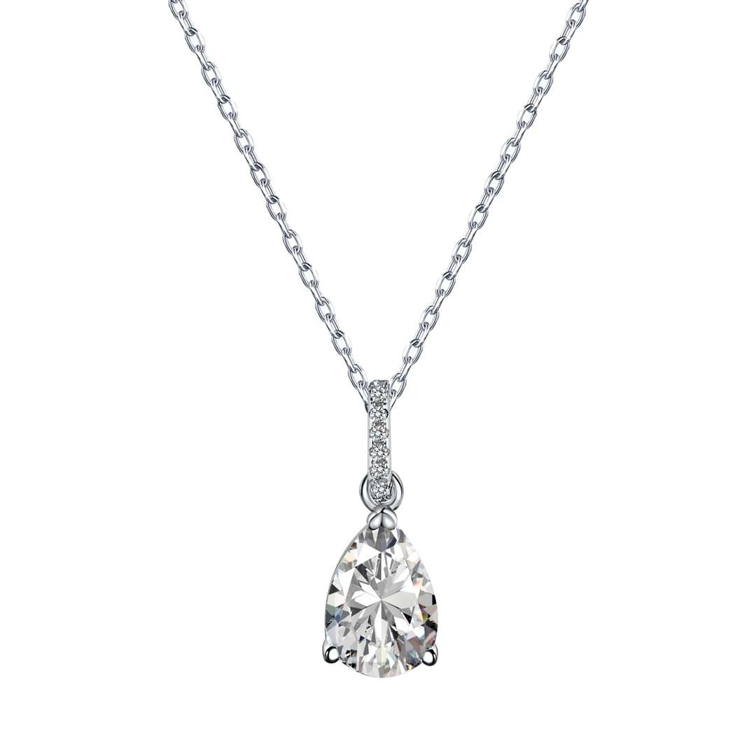 [Luxery Jewelry]Delicate Water Drop Shape Fashion Necklace