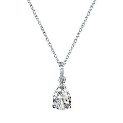 [Luxery Jewelry]Delicate Water Drop Shape Fashion Necklace