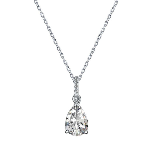 [Luxery Jewelry]Delicate Water Drop Shape Fashion Necklace
