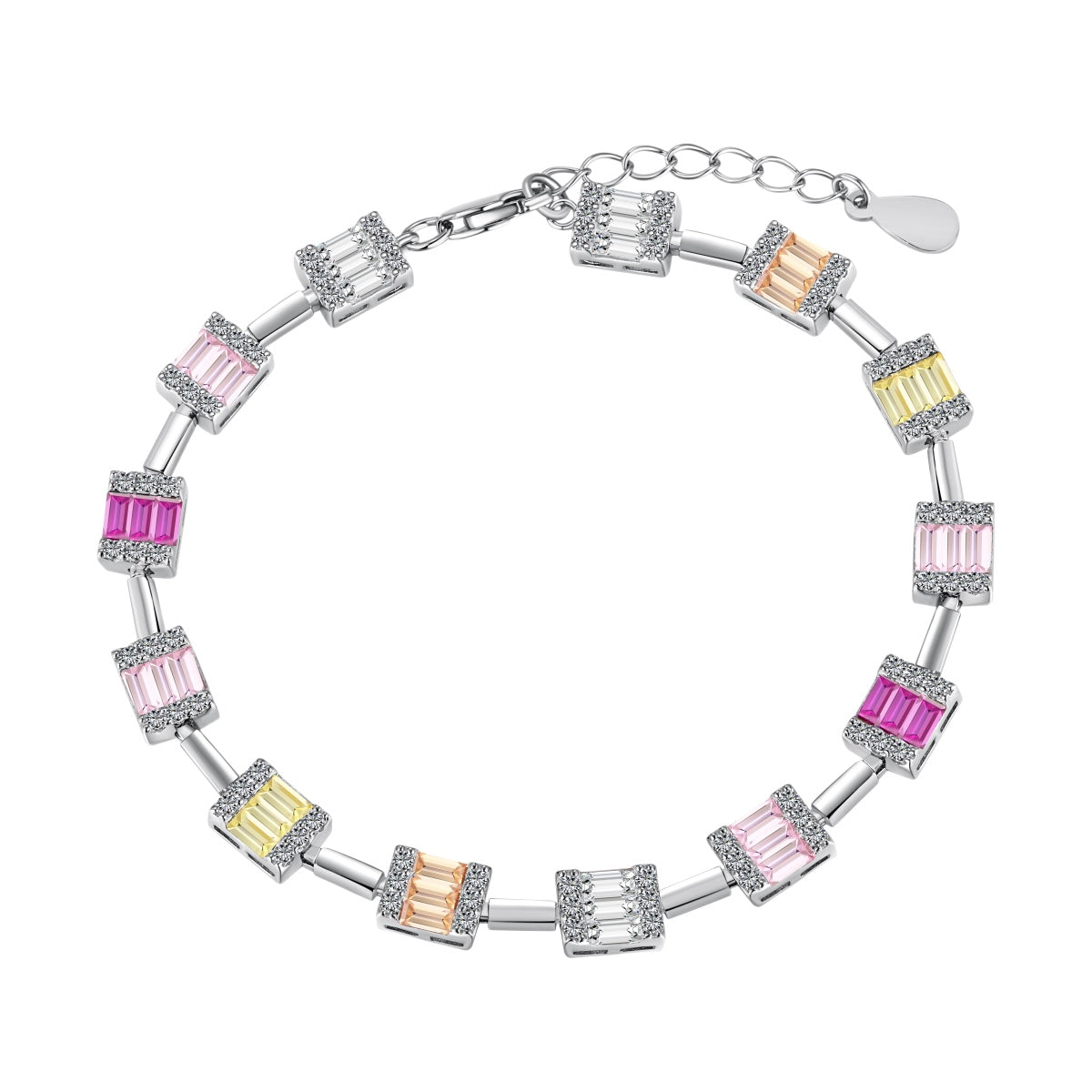 [Luxery Jewelry]Dainty Charming Emerald Cut Daily Bracelet