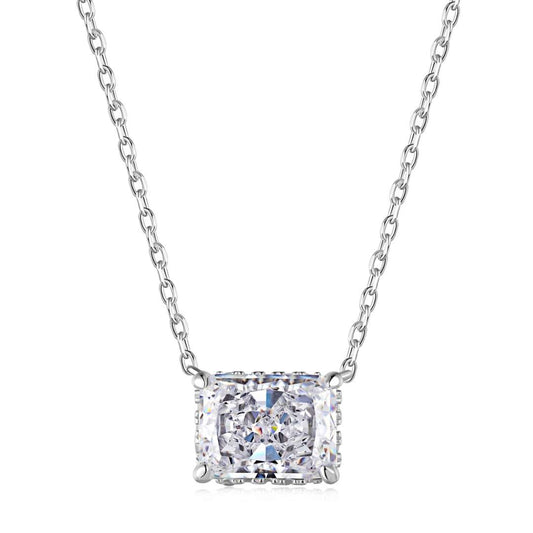 [Luxery Jewelry]Luxurious Square Shape Colorful Necalack