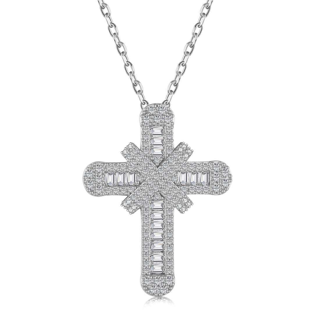 [Luxery Jewelry]Gypsophila With Dimonds Necklace