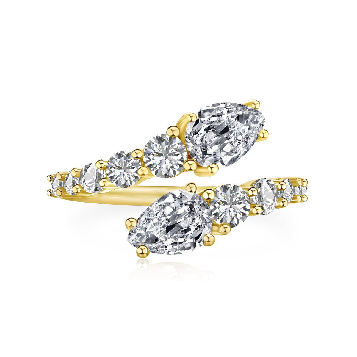 [Luxery Jewelry]Delicate Lively Snake Shape Daily Ring