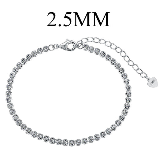 [Luxery Jewelry]Dazzling Sparkling Round Cut Daily Bracelet