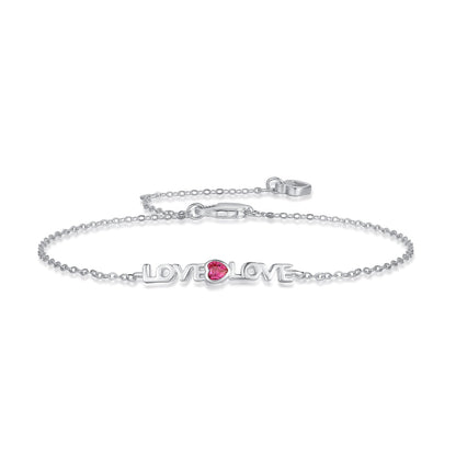 [Luxery Jewelry]Romantic Heart Shape Lover Bracelet