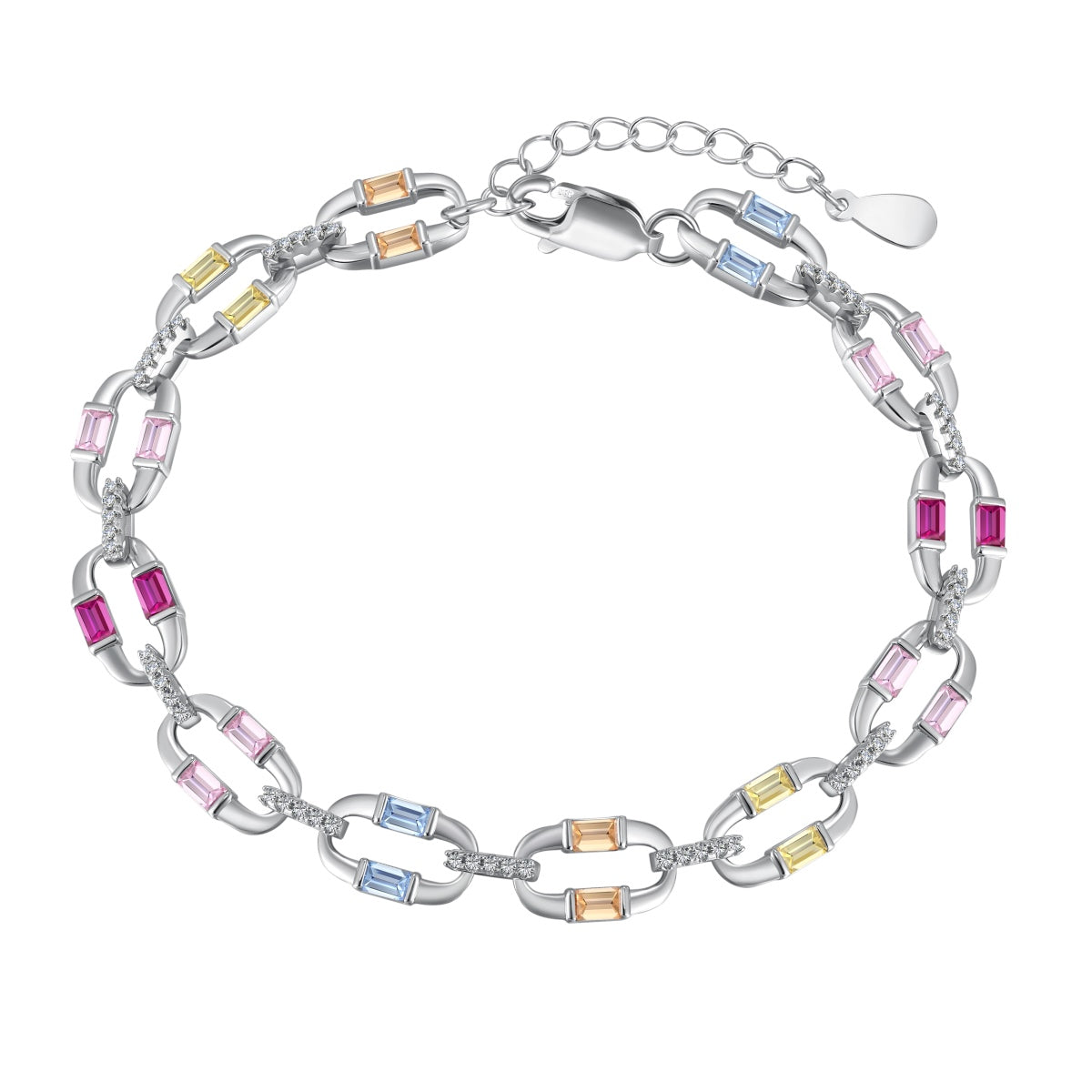 [Luxery Jewelry]Dazzling Colorful Daily Bracelet
