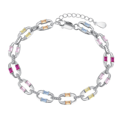 [Luxery Jewelry]Dazzling Colorful Daily Bracelet