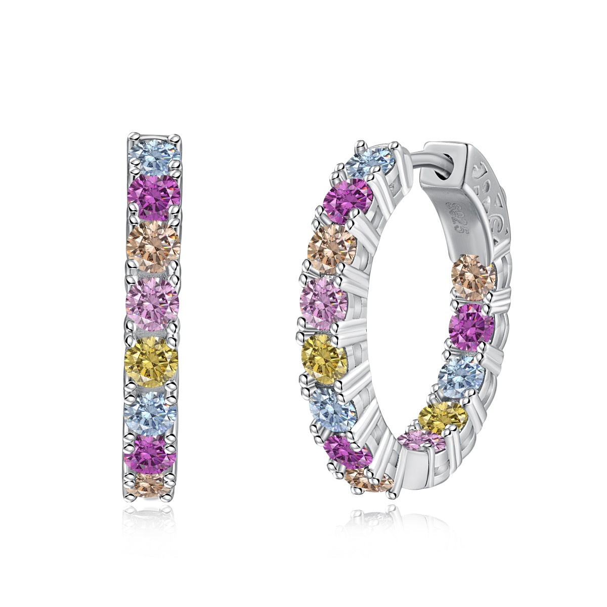 [Luxery Jewelry]Unique Round Cut Daily Earrings
