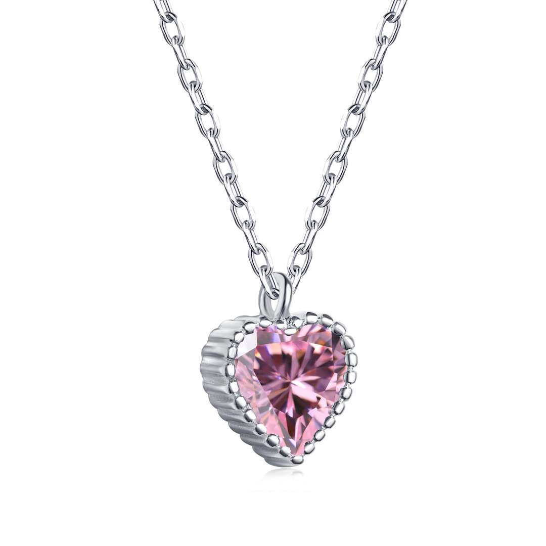 [Luxery Jewelry]Ornate Heart Shape Necklace