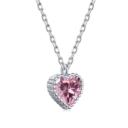 [Luxery Jewelry]Ornate Heart Shape Necklace