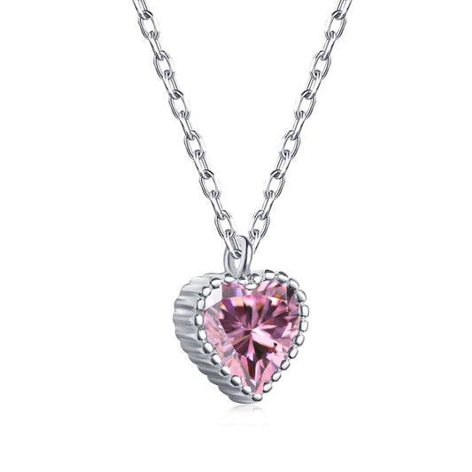 [Luxery Jewelry]Ornate Heart Shape Necklace