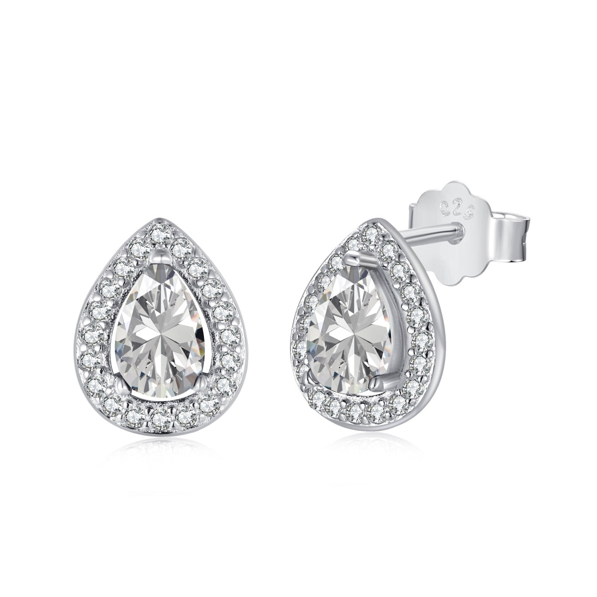 [Luxery Jewelry]Luxurious Water Drop Shape Earrings