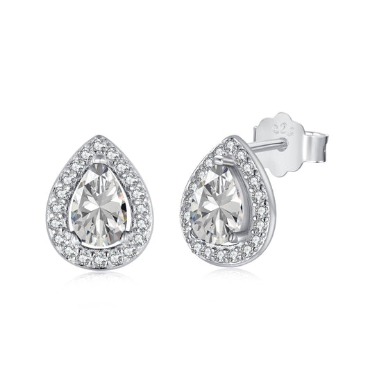 [Luxery Jewelry]Luxurious Water Drop Shape Earrings