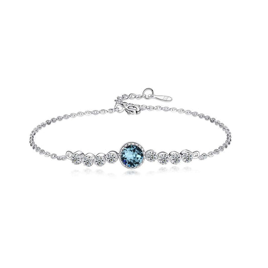 [Luxery Jewelry]Luxurious Heart Of The Ocean Bracelet