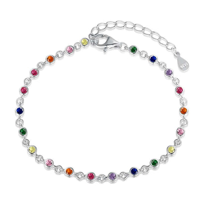 [Luxery Jewelry]Colorful Bead Array Bracelet