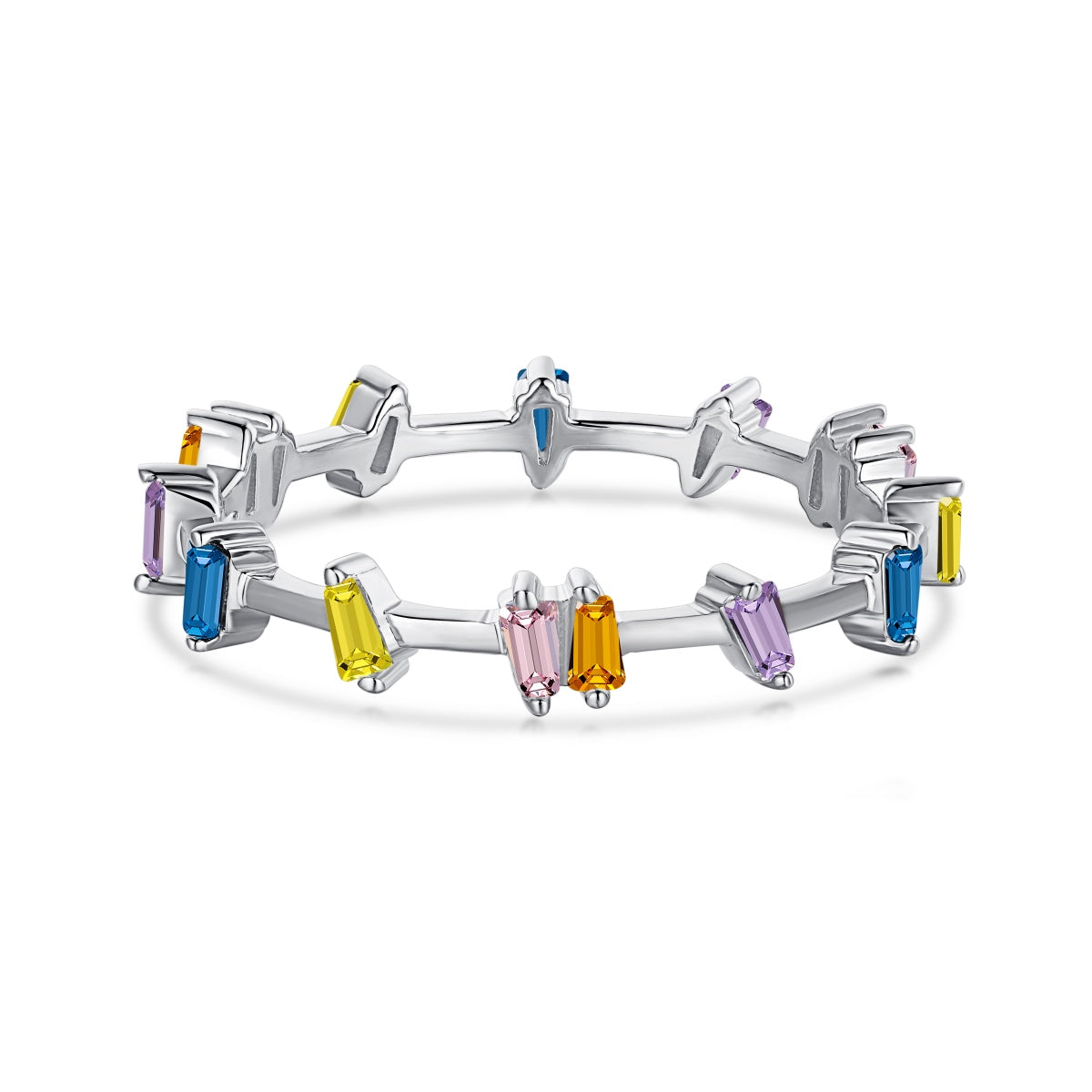 [Luxery Jewelry]Unique Trapezoid Cut Daily Ring