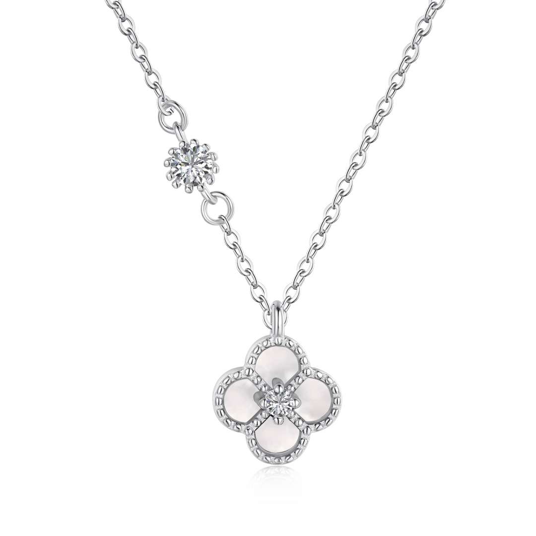 [Luxery Jewelry]Delicate Flower Shape Necklace
