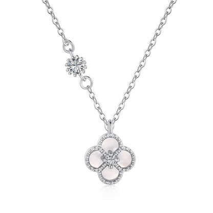 [Luxery Jewelry]Delicate Flower Shape Necklace