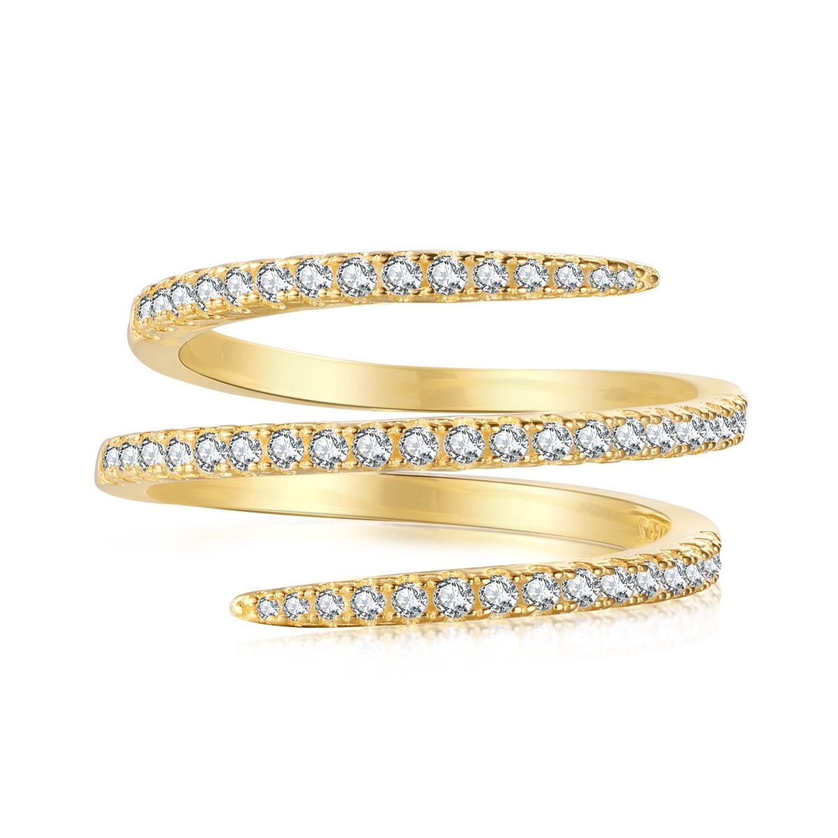 [Luxery Jewelry]Unique Vibrant Entangle Daily Ring