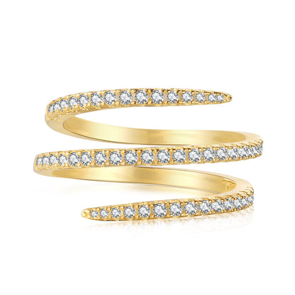 [Luxery Jewelry]Unique Vibrant Entangle Daily Ring