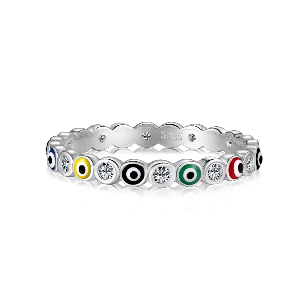 [Luxery Jewelry]Sparkling Vibrant Round Shape Daily Ring