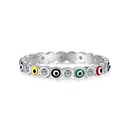 [Luxery Jewelry]Sparkling Vibrant Round Shape Daily Ring