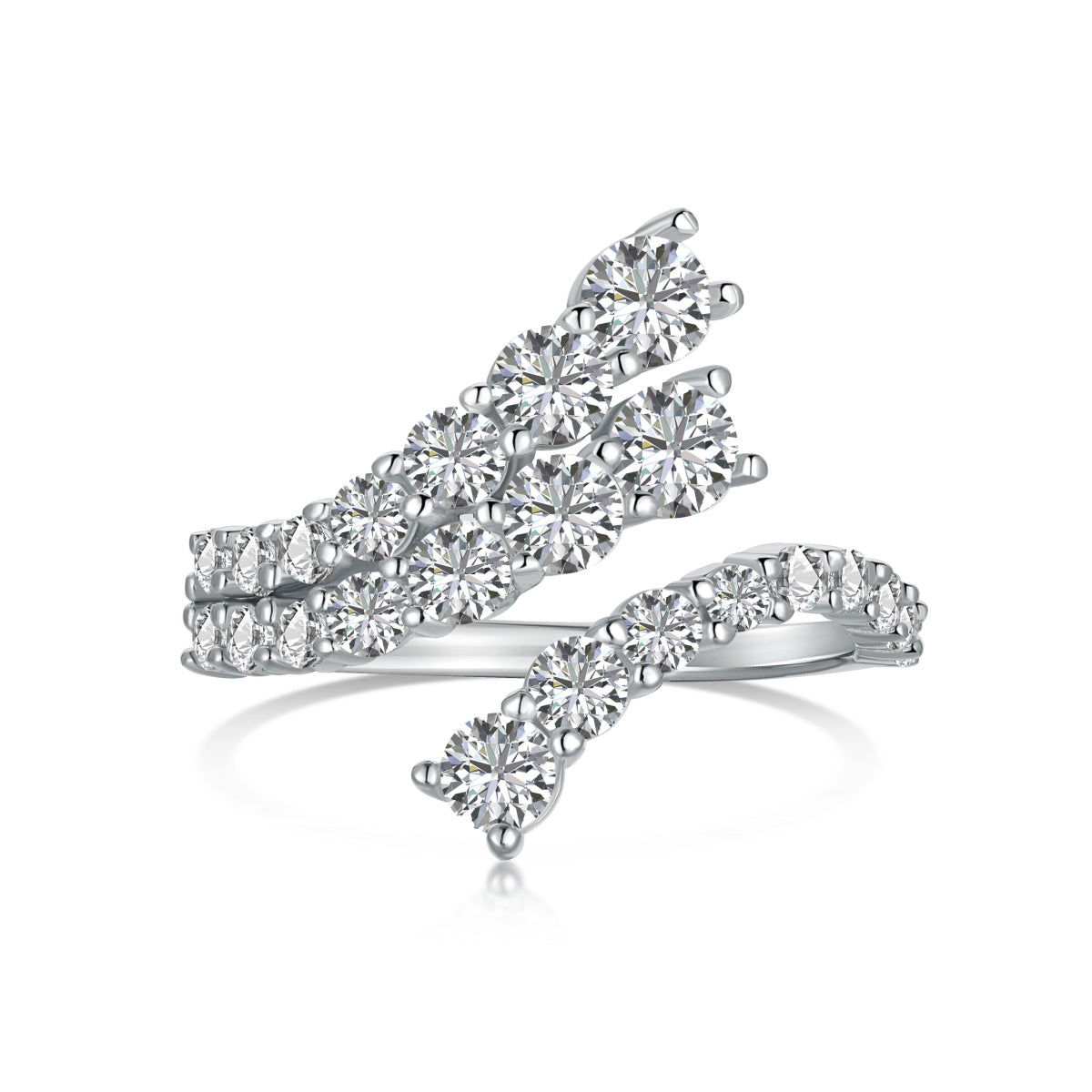 [Luxery Jewelry]Unique Vivid Snake Shape Daily Ring