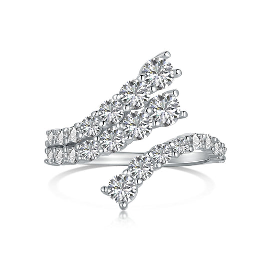 [Luxery Jewelry]Unique Vivid Snake Shape Daily Ring