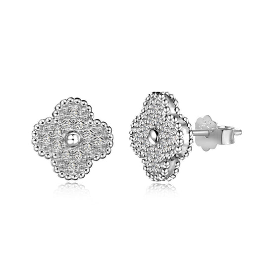 [Luxery Jewelry]Four Leaf Clover Fashion Earrings