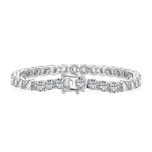 [Luxery Jewelry]Ornate Sparkling Round Cut Wedding Bracelet