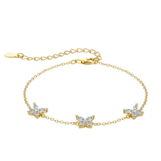 [Luxery Jewelry]Radiant Butterfly Shape Necklace