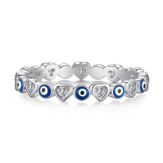 [Luxery Jewelry]Radiant Colorful Round Shape Daily Ring