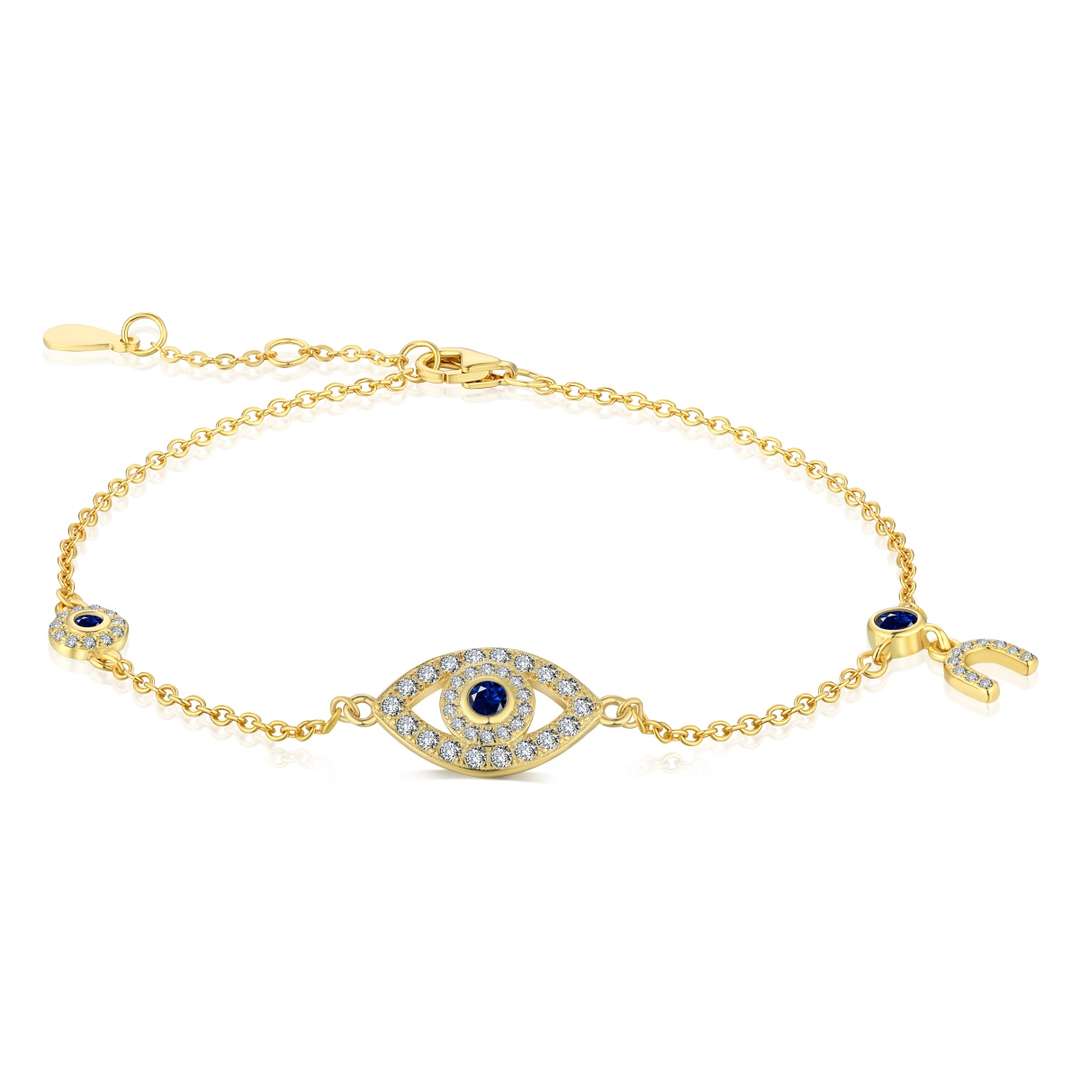 [Luxery Jewelry]Dainty Eye Shape Necklace