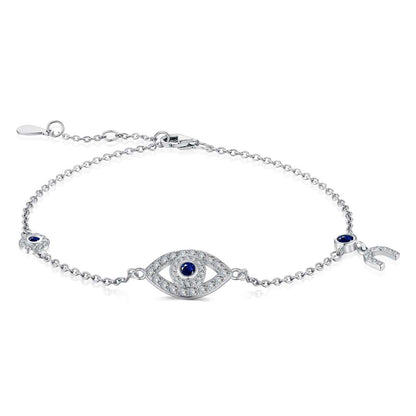 [Luxery Jewelry]Dainty Eye Shape Necklace