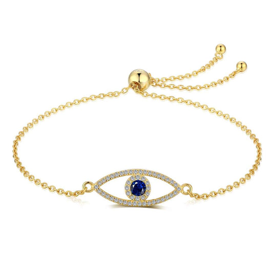 [Luxery Jewelry]Devil's Eye Hollow Design Bracelet