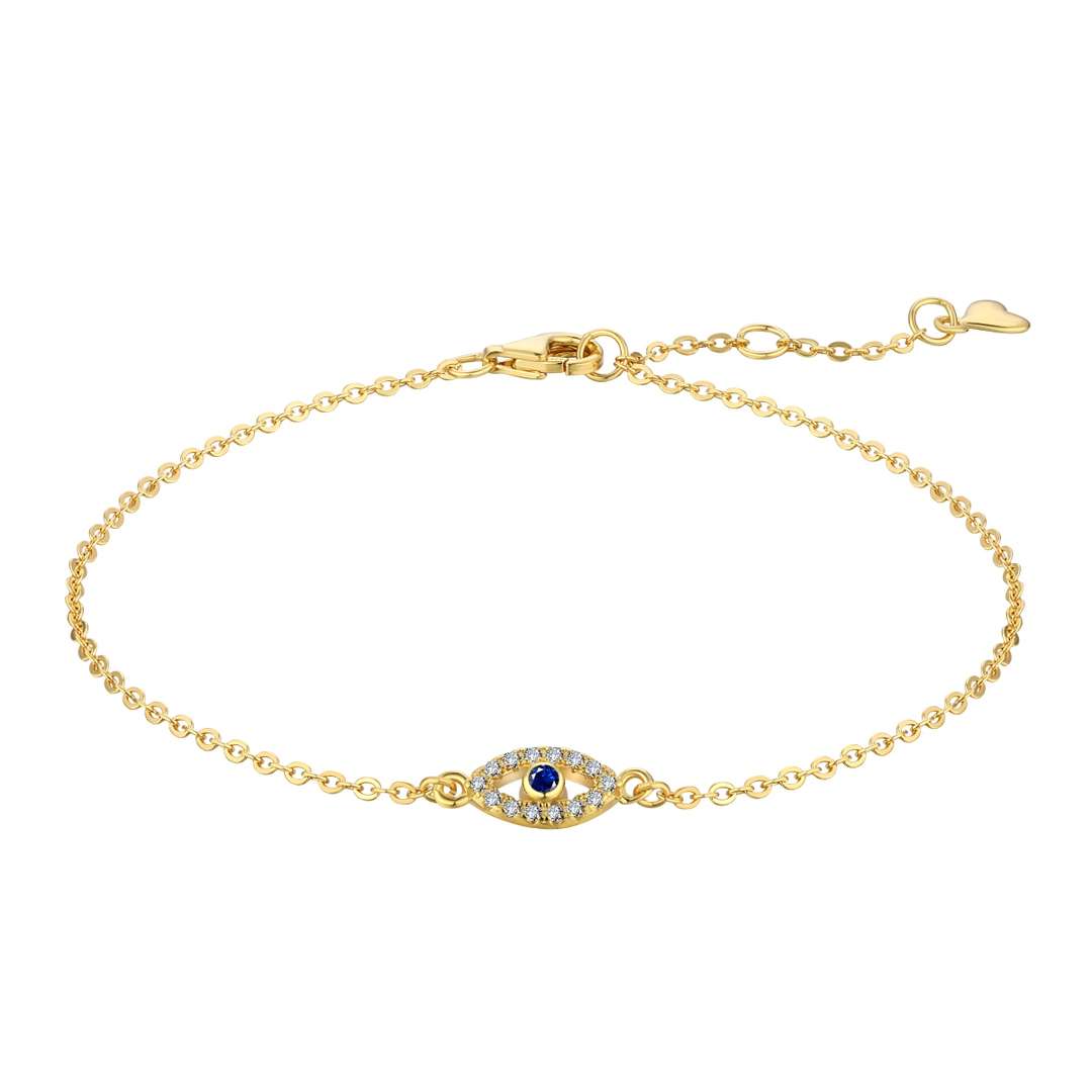 [Luxery Jewelry]Evil Eye Shape Necklace