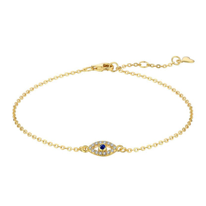 [Luxery Jewelry]Evil Eye Shape Necklace