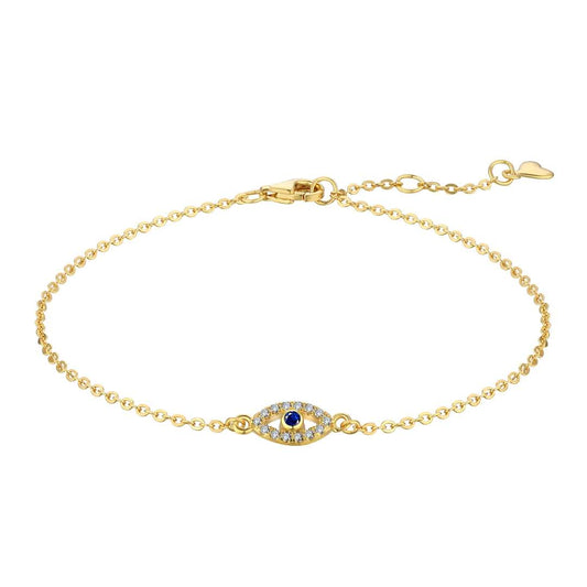 [Luxery Jewelry]Evil Eye Shape Necklace