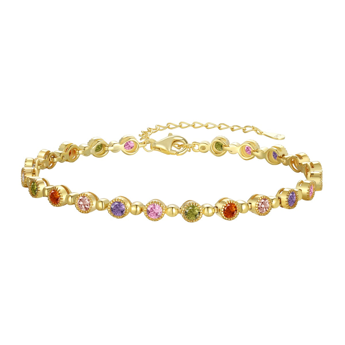 [Luxery Jewelry]Sparkling Exquisite Round Cut Party Bracelet