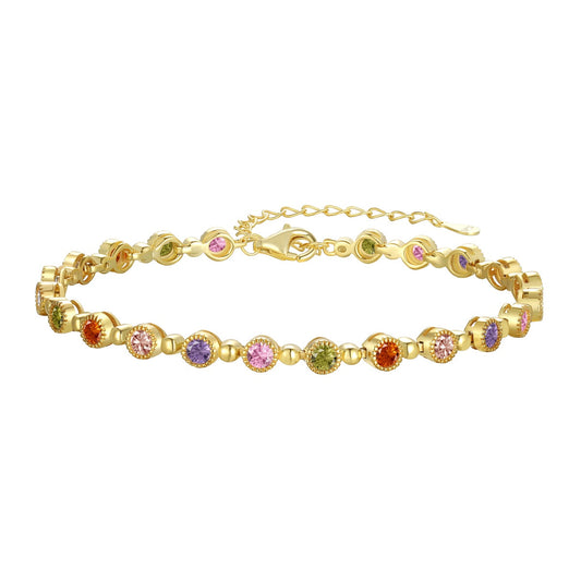 [Luxery Jewelry]Sparkling Exquisite Round Cut Party Bracelet