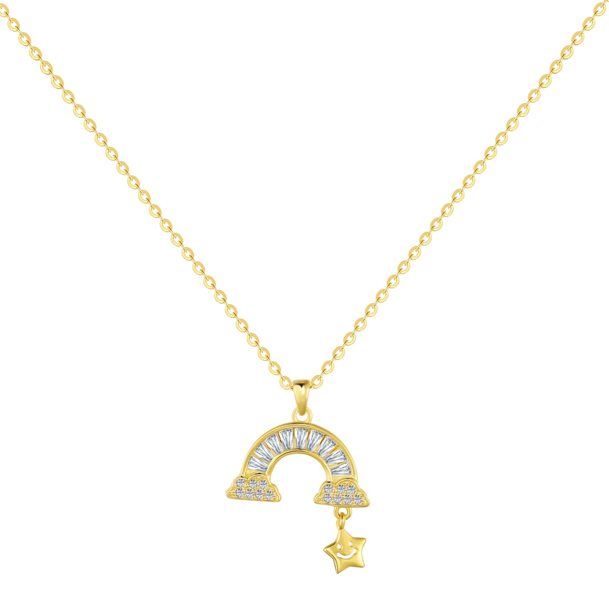 [Luxery Jewelry]Unique Rainbow Star Necklace