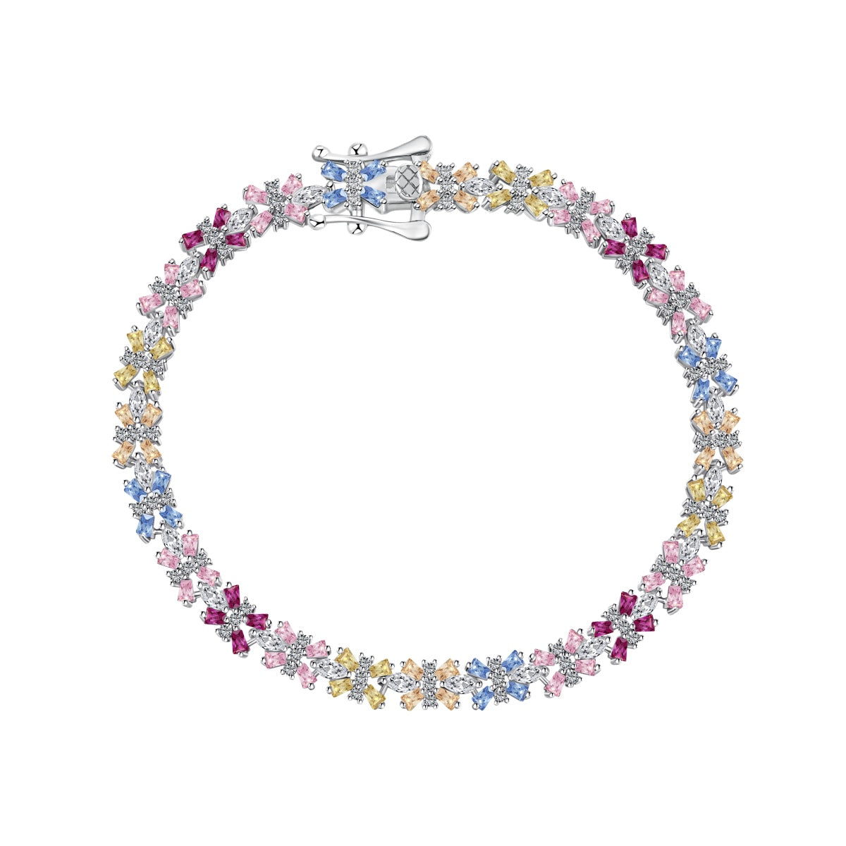 [Luxery Jewelry]Unique Colorful Butterfly Shape Party Bracelet