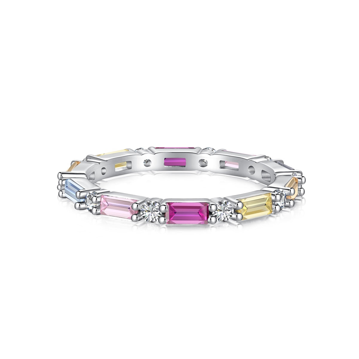 [Luxery Jewelry]Lively In Shades Elegant Radiant Cut Daily Ring