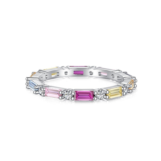 [Luxery Jewelry]Lively In Shades Elegant Radiant Cut Daily Ring