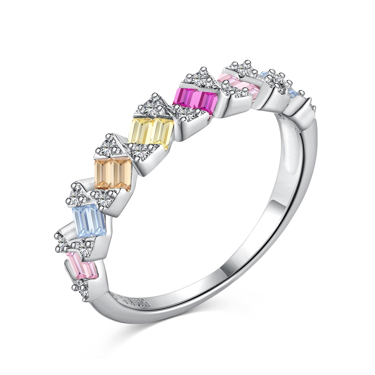 [Luxery Jewelry]Delicate Vibrant Emerald Cut Daily Ring