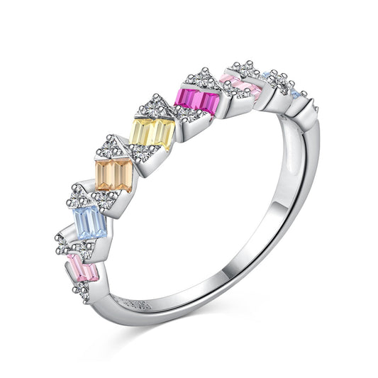 [Luxery Jewelry]Delicate Vibrant Emerald Cut Daily Ring